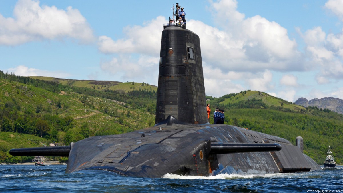s29 hms victorious ssbn vanguard class ballistic missile submarine trident slbm royal navy 13x vsel vickers hmnb clyde