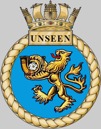 s41 hms unseen insignia crest patch badge upholder class attack submarine ssk royal navy 02c