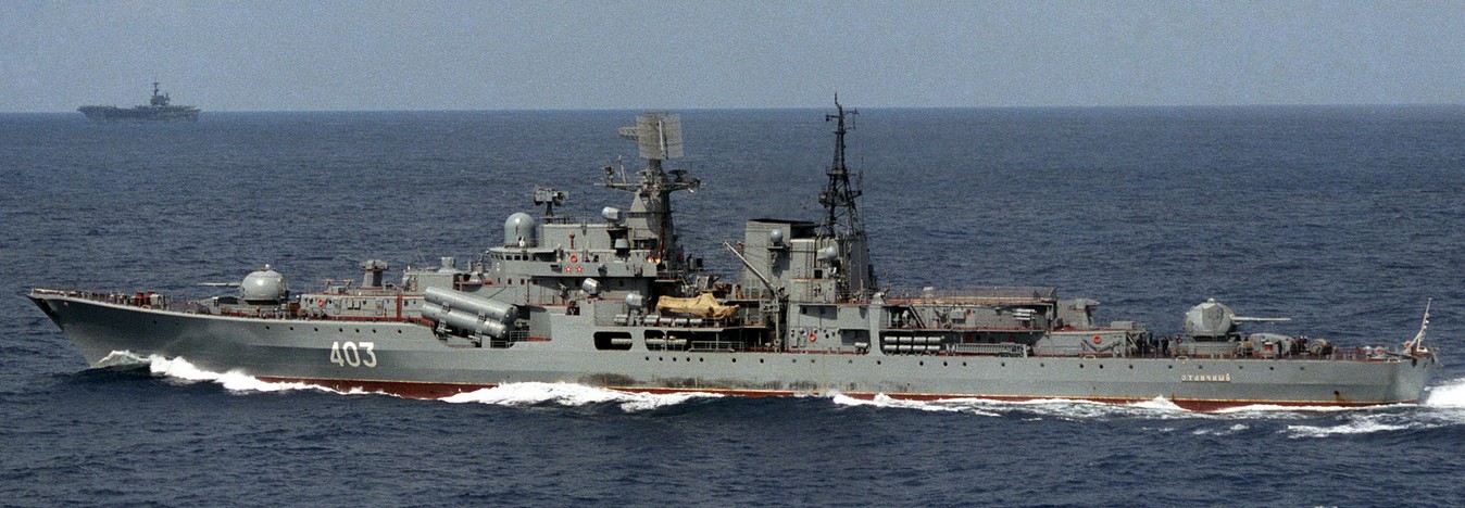 sovremenny class project 956 sarych guided missile destroyer ddg russian navy soviet