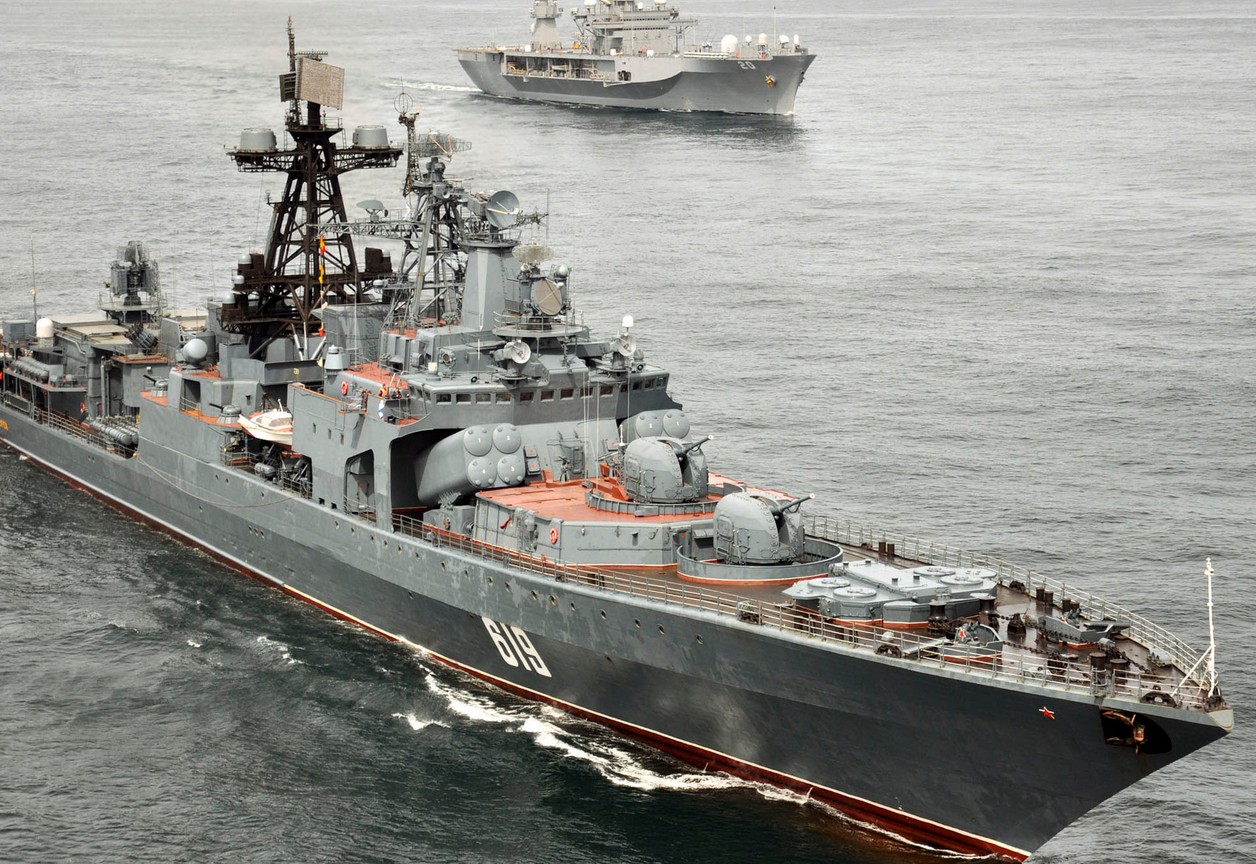 udaloy class project 1155 fregat guided missile destroyer ddg russian navy soviet