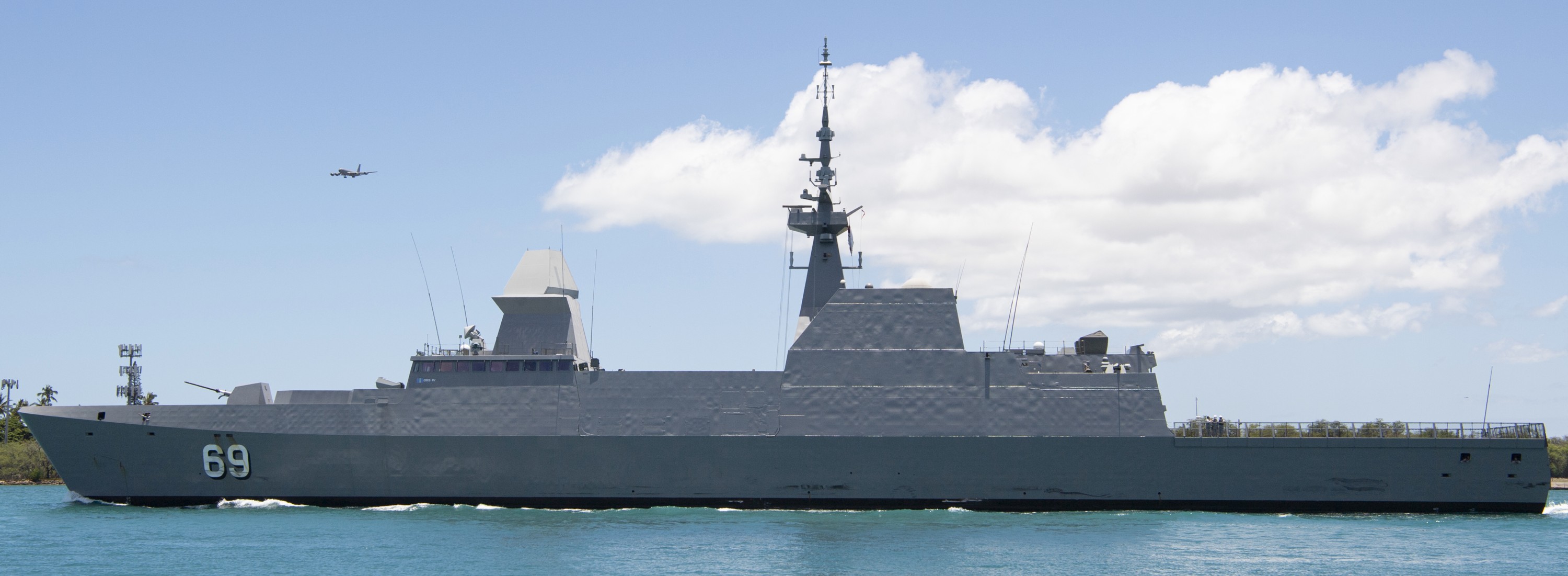 69 rss intrepid formidable class multi-mission missile frigate ffg republic singapore navy exercise rimpac 14
