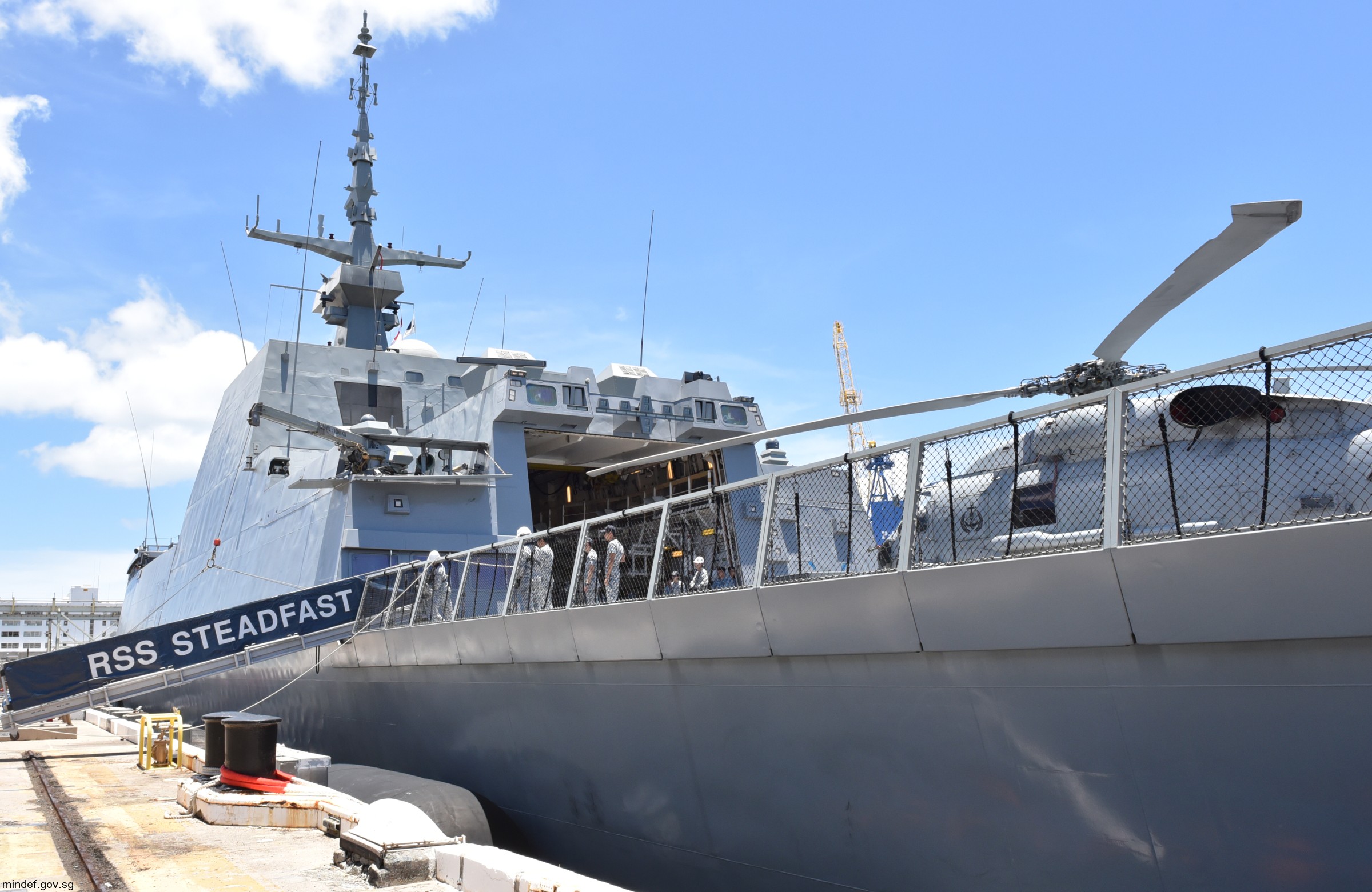 70 rss steadfast formidable class multi-mission missile frigate ffg republic singapore navy 06