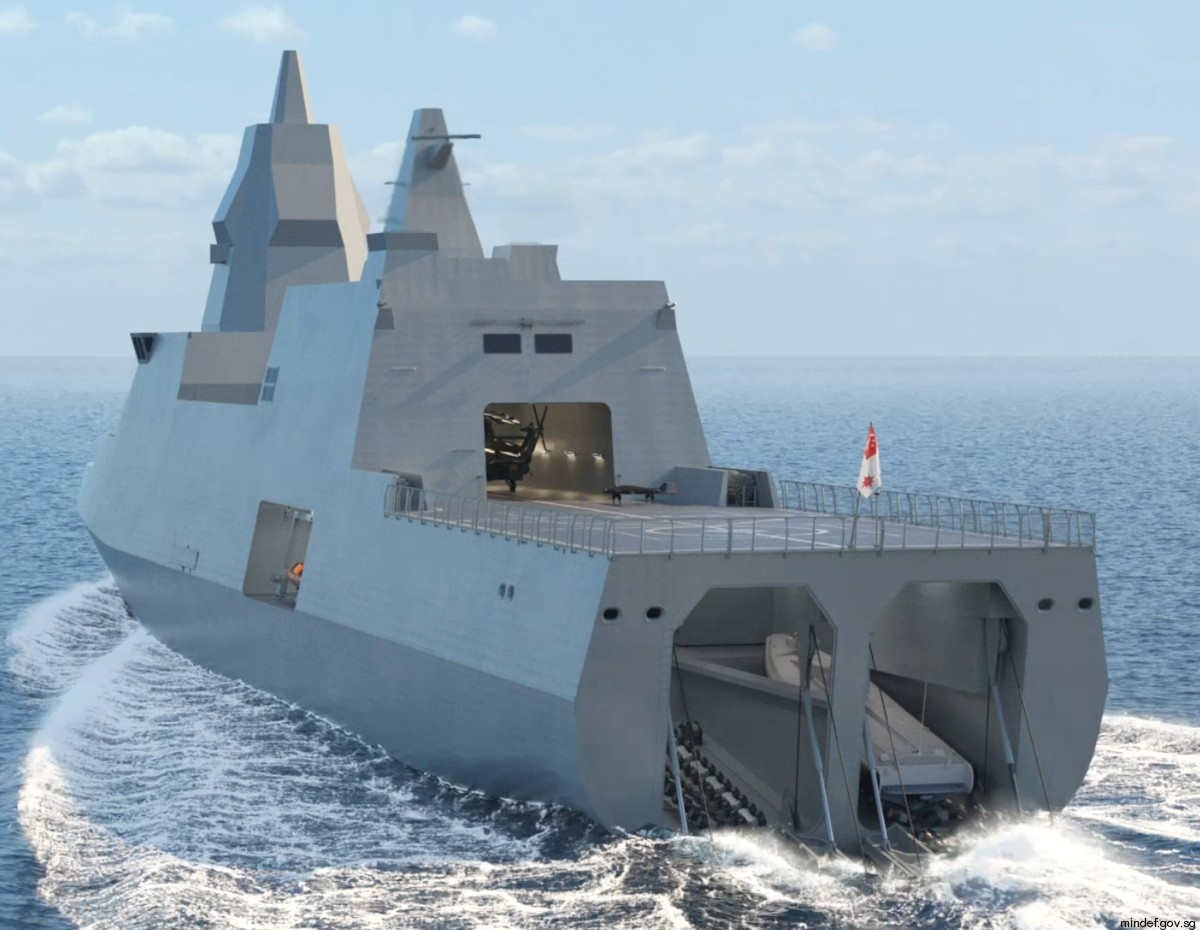 multi role combat vessel mrcv republic singapore navy st engineering 05