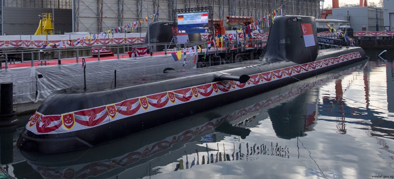 invincible class type 218sg attack submarine ssk aip republic singapore navy tkms rss impeccable illustrious inimitable 10