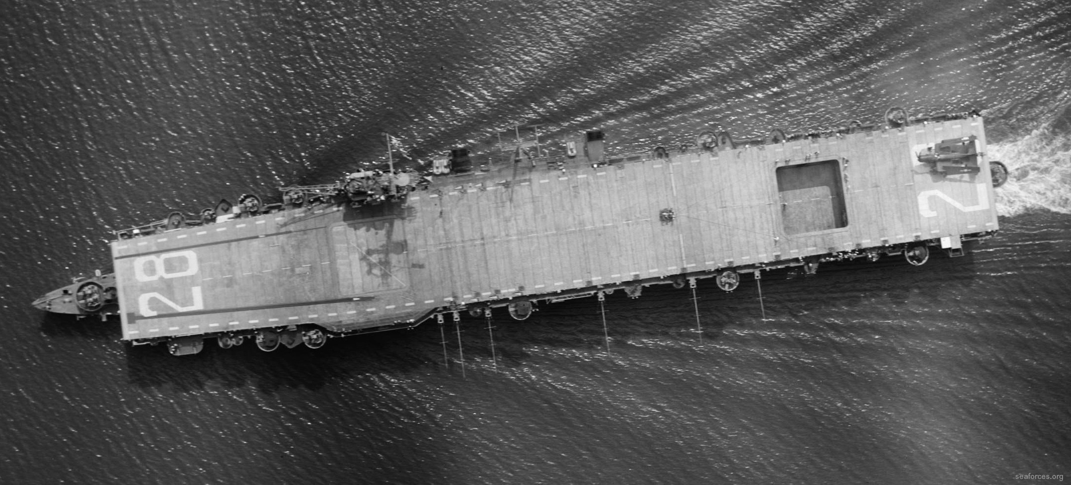 uss cabot cvl-28 aircraft carrier r-01 sps dedalo spanish navy 06
