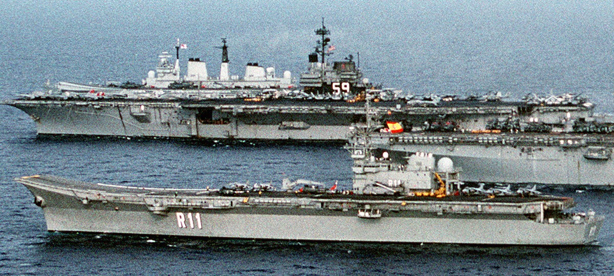 r-11 sps principe de asturias aircraft carrier vstol spanish navy 12
