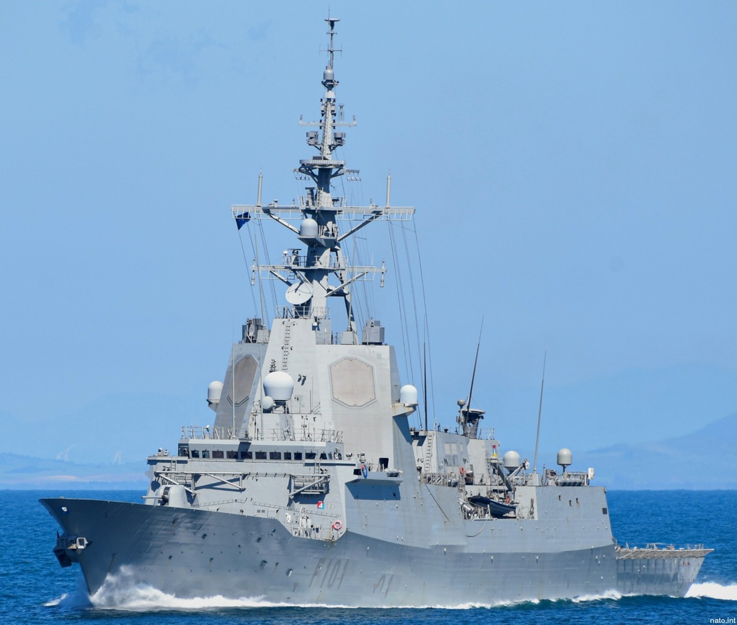 sps alvaro de bazan f101 f-100 class guided missile frigate ffg spanish navy armada espanola 22