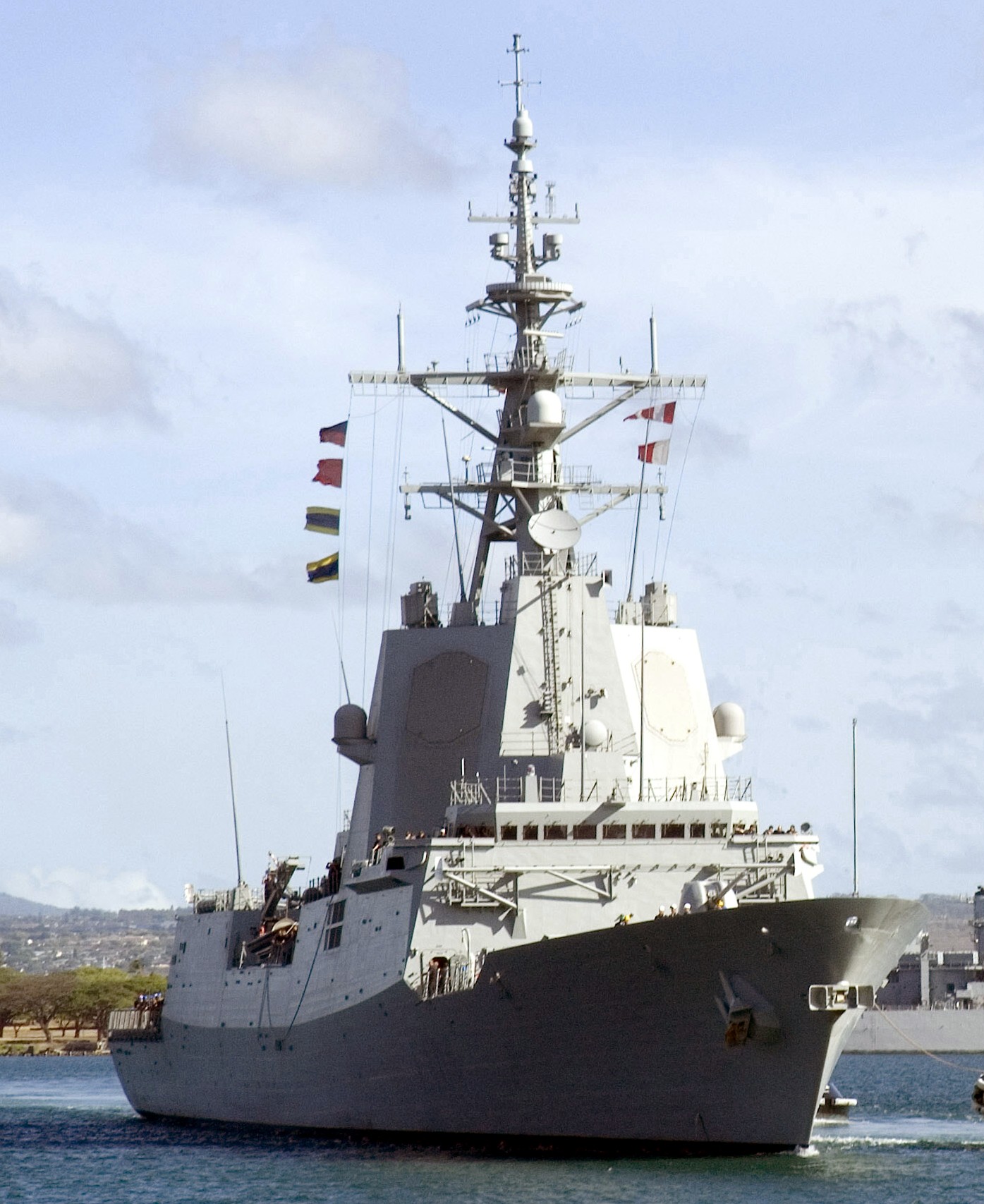 f-104 sps mendez nunez f100 bazan class guided missile frigate spanish navy 06 pearl harbor hawaii
