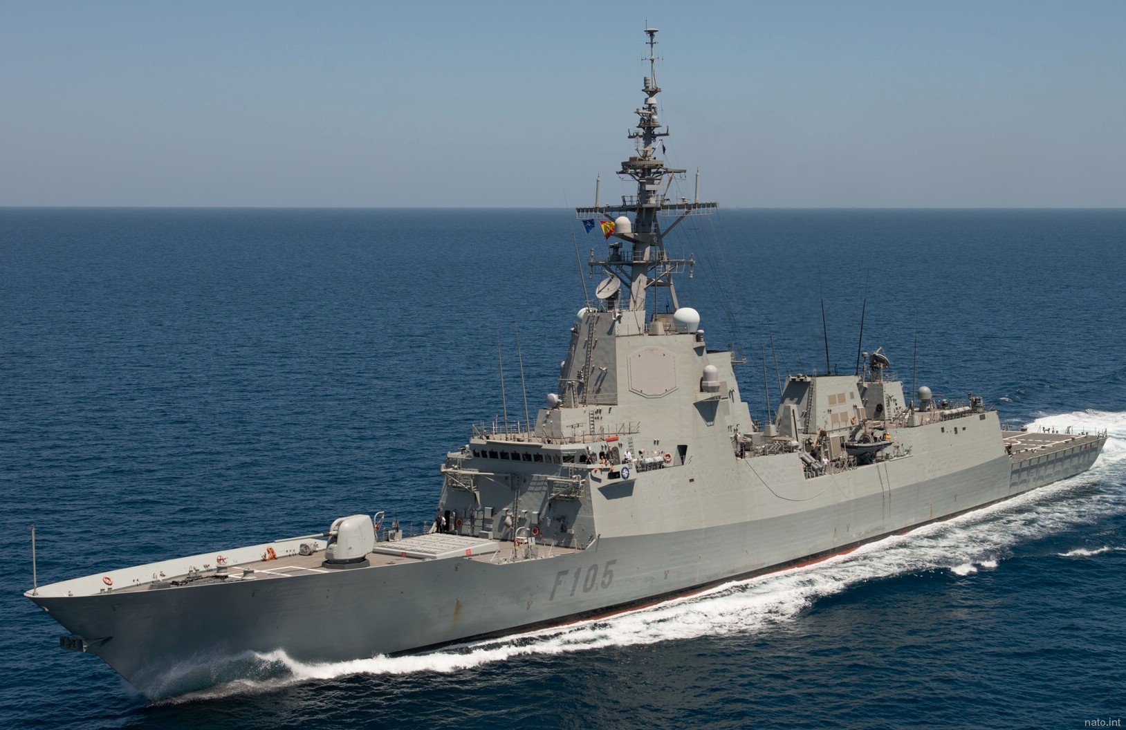 f100 alvaro de bazan class guided missile frigate ffg spanish navy izar navantia ferrol armada espanola