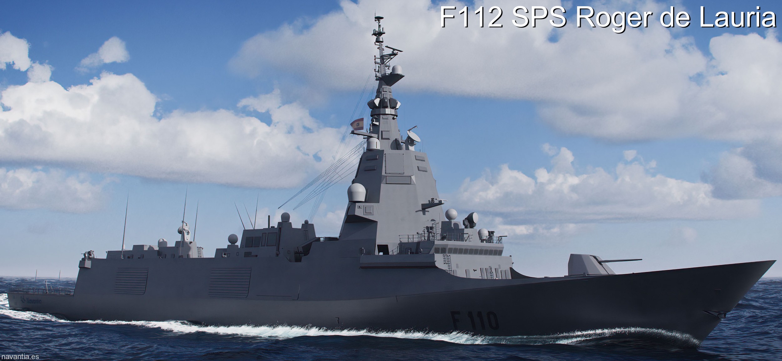 f112 sps roger de lauria f110 bonifaz class guided missile frigate spanish navy armada espanola 02x