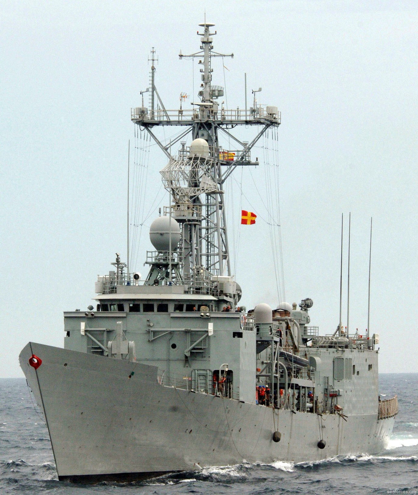 f-81 sps santa maria f80 class guided missile frigate spanish navy 04