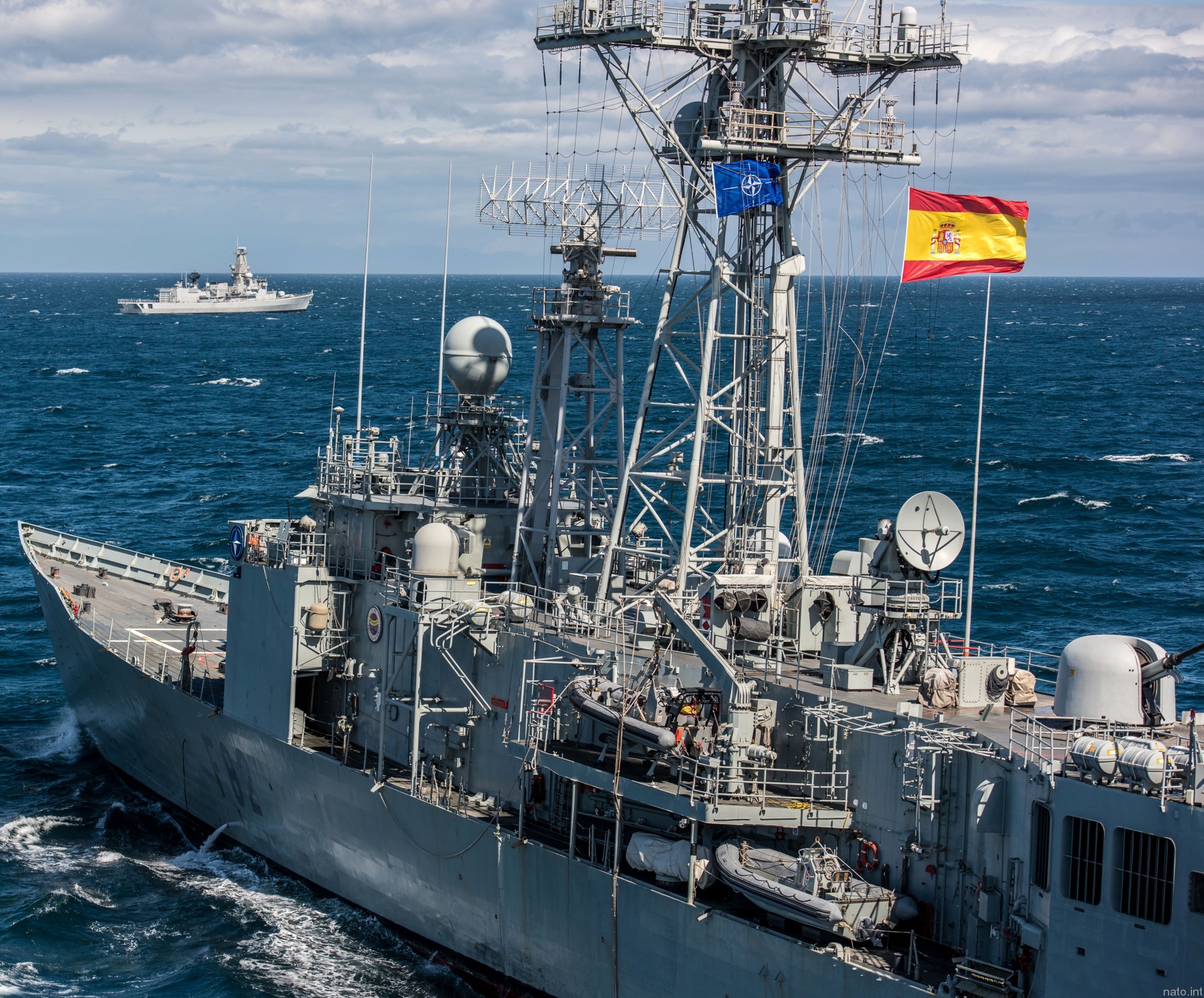 f-82 sps victoria f80 santa maria class guided missile frigate spanish navy 05