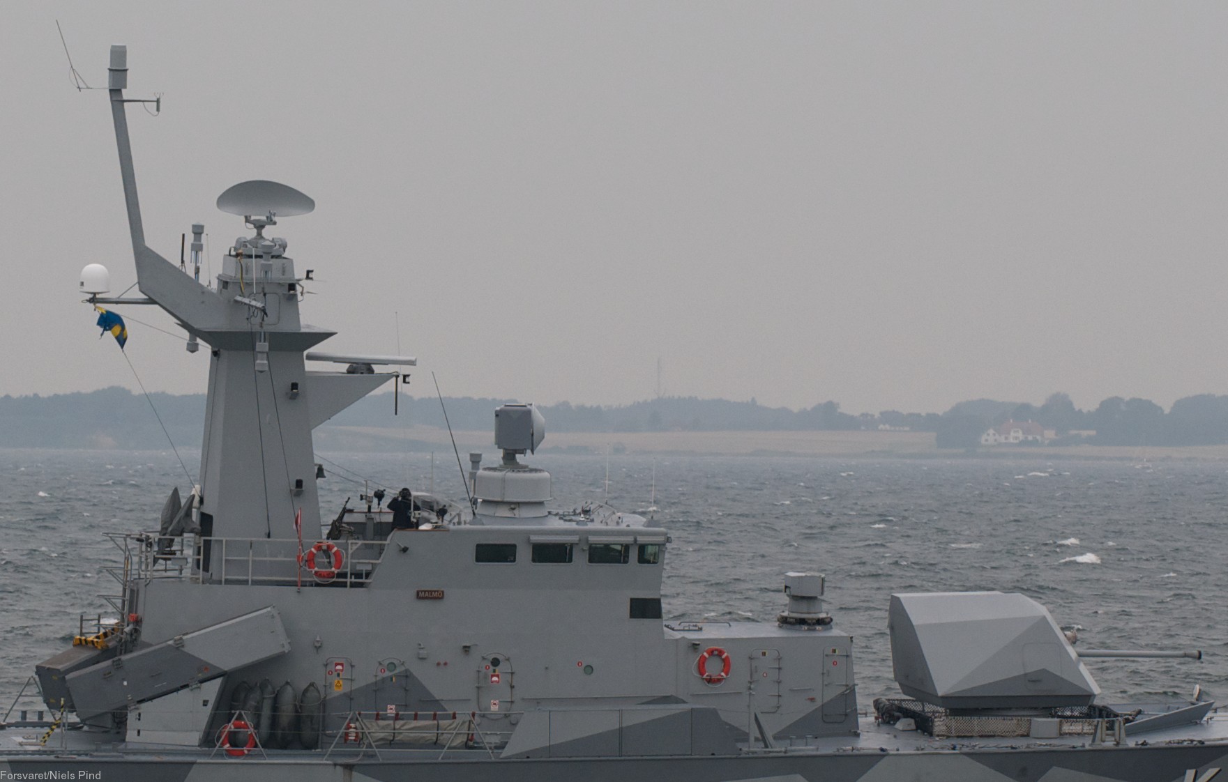 stockholm class corvette patrol vessel swedish navy svenska marinen forsvarsmakten armament bofors m.3 gun 57mm rbs 15 mk.3 ssm missile 02a