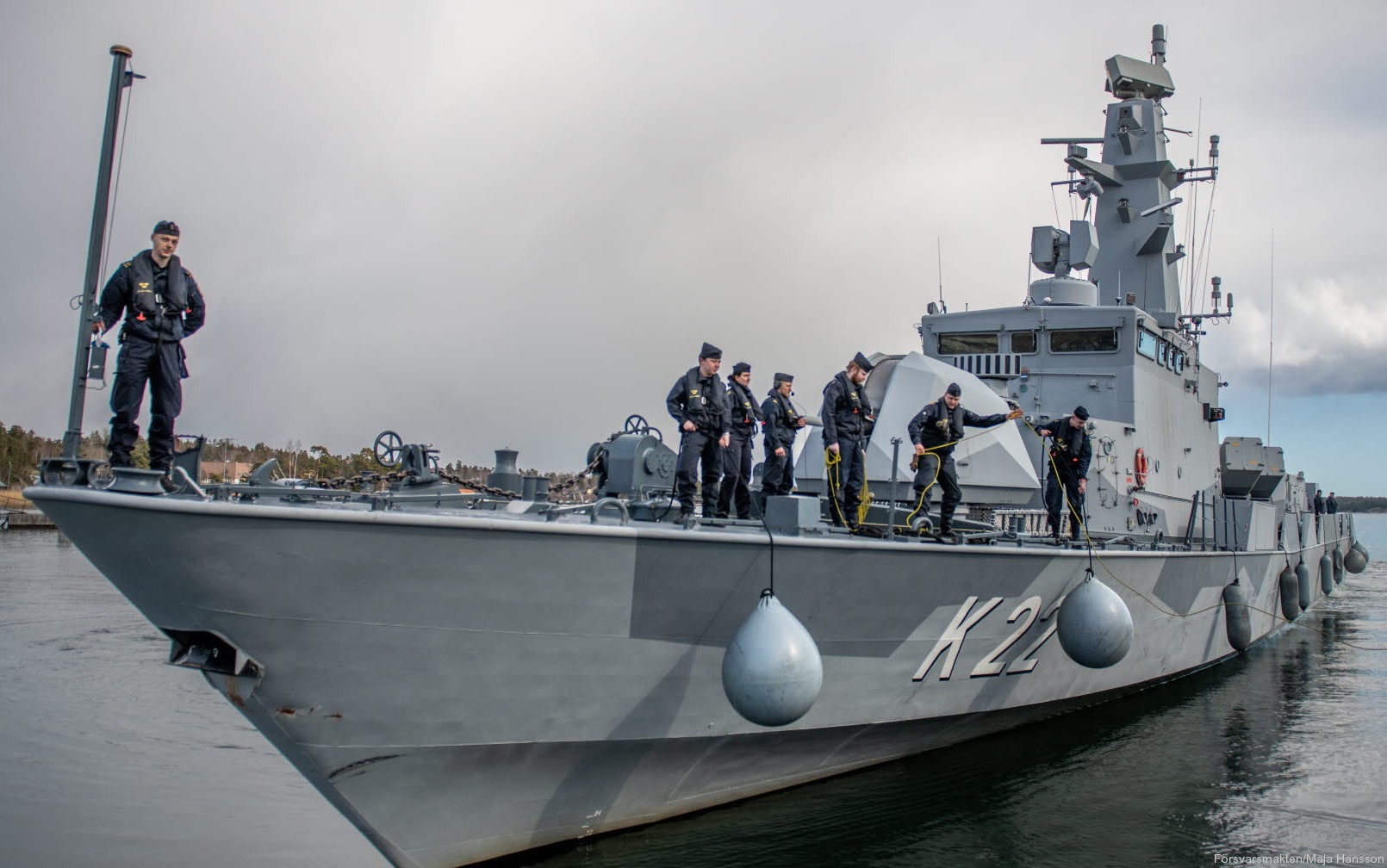 k-22 hswms hms gävle göteborg class corvette royal swedish navy svenska marinen försvarsmakten 08