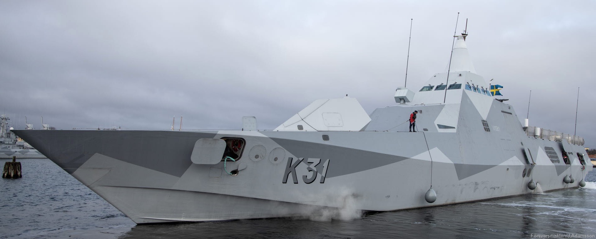 k31 hswms hms visby class corvette royal swedish navy svenska marinen 13