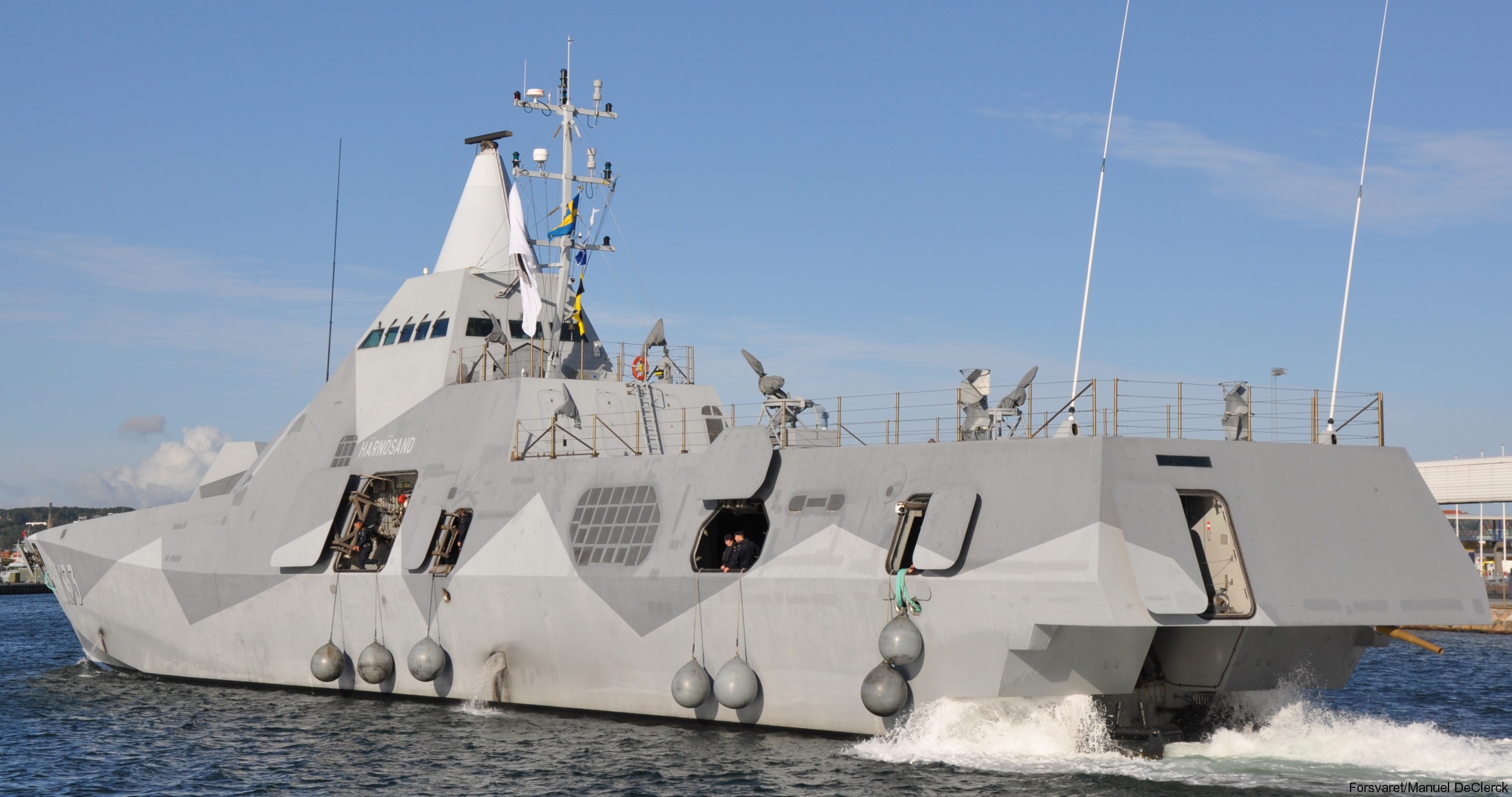 k33 hswms hms harnosand visby class corvette royal swedish navy svenska marinen 09