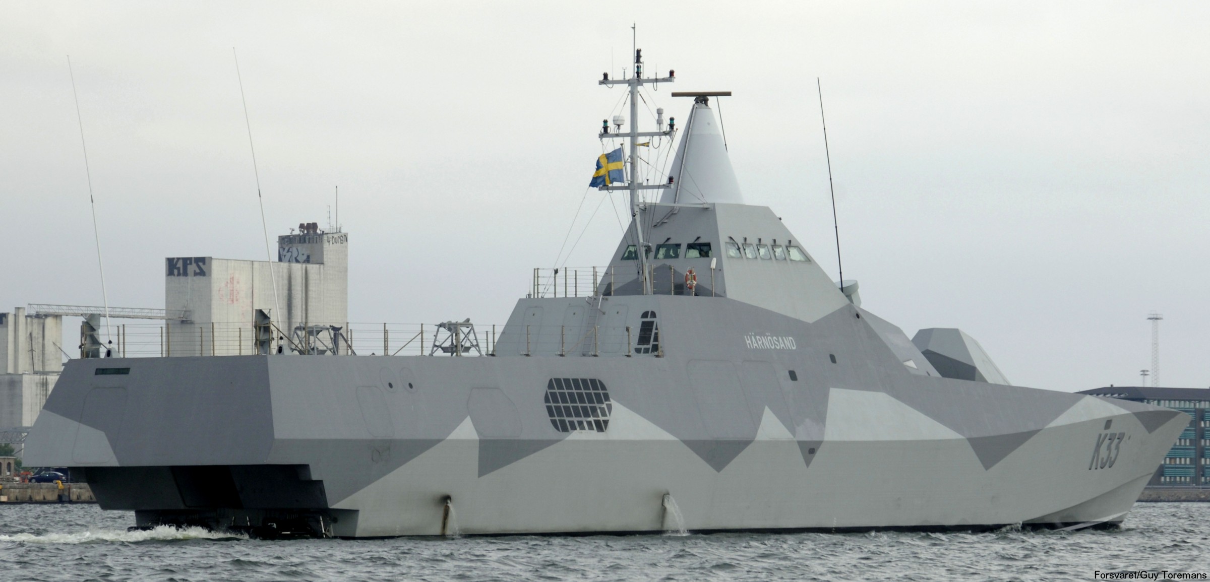 k33 hswms hms harnosand visby class corvette royal swedish navy svenska marinen 20