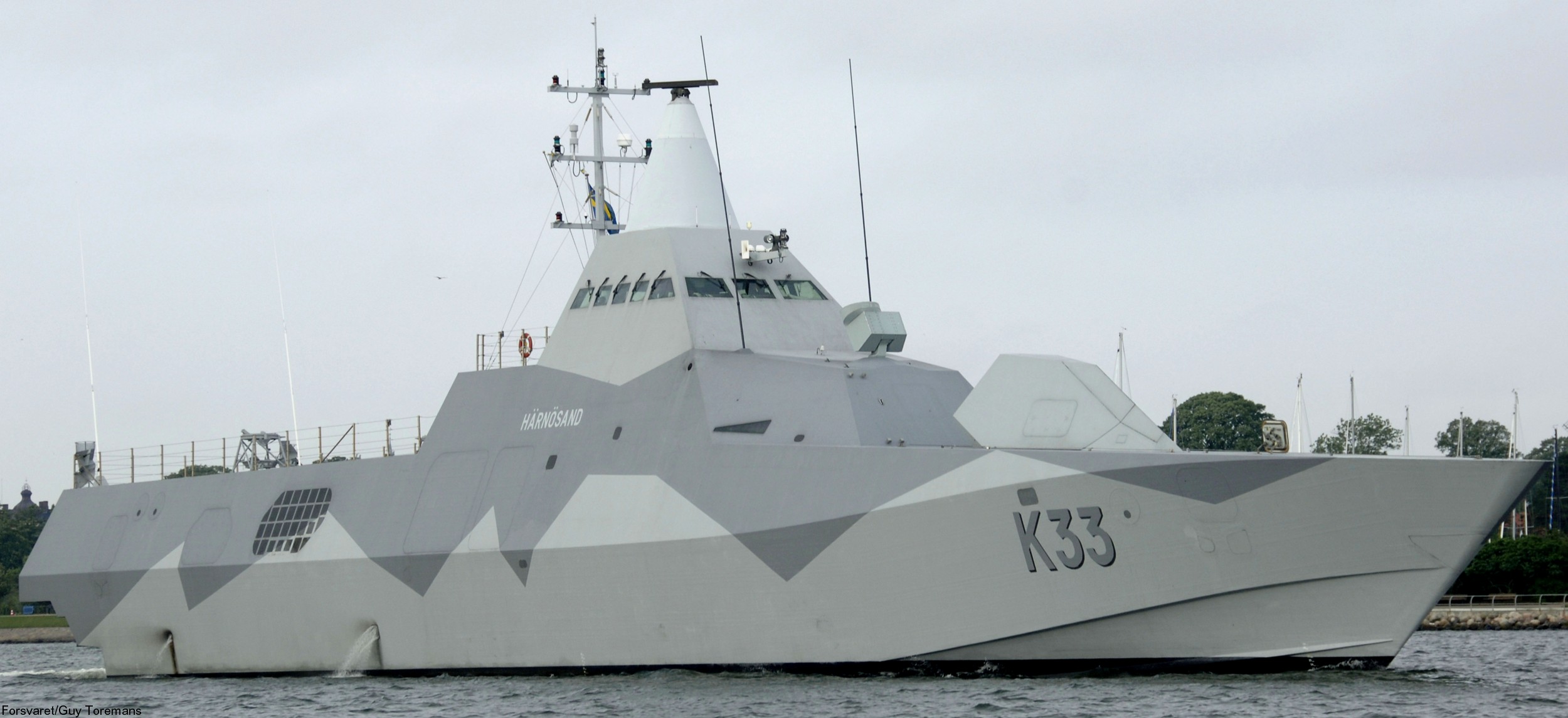 k33 hswms hms harnosand visby class corvette royal swedish navy svenska marinen 21