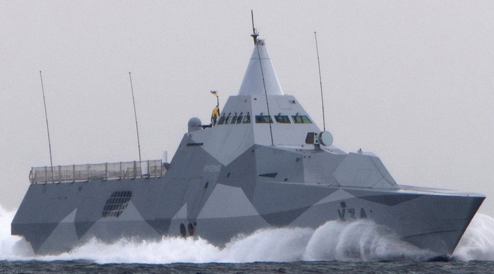 k34 hswms hms nykoping visby class corvette royal swedish navy svenska marinen 16