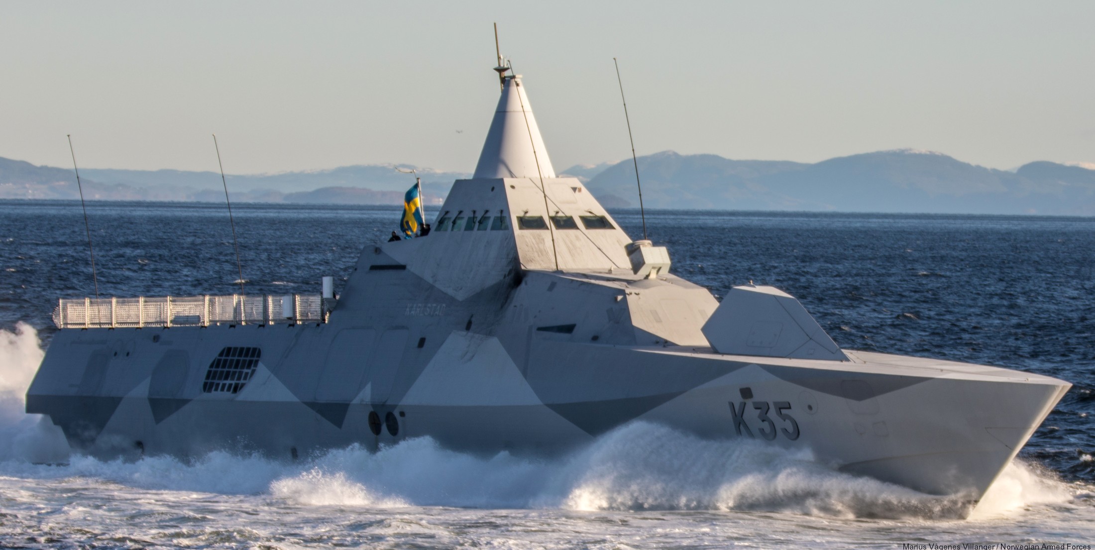 k35 hswms hms karlstad visby class corvette royal swedish navy svenska marinen 02x saab kockums