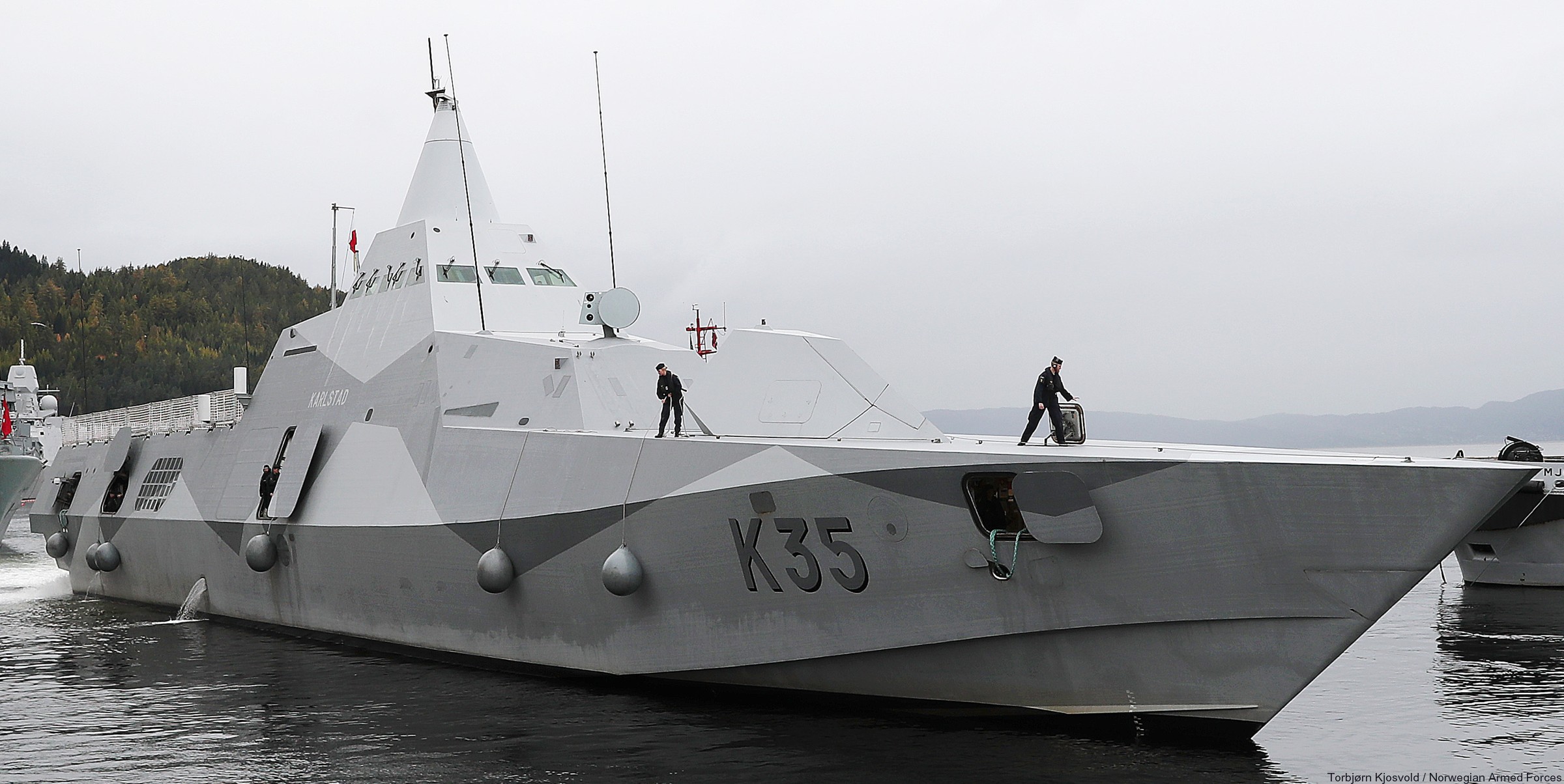 k35 hswms hms karlstad visby class corvette royal swedish navy svenska marinen 03