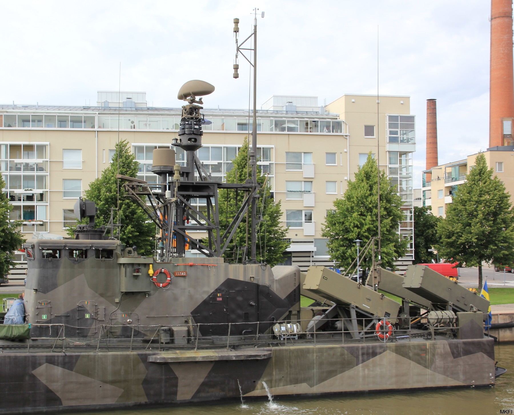 r142 ystad hswms hms norrköping class fast attack craft torpedo missile patrol boat swedish navy svenska marinen 07