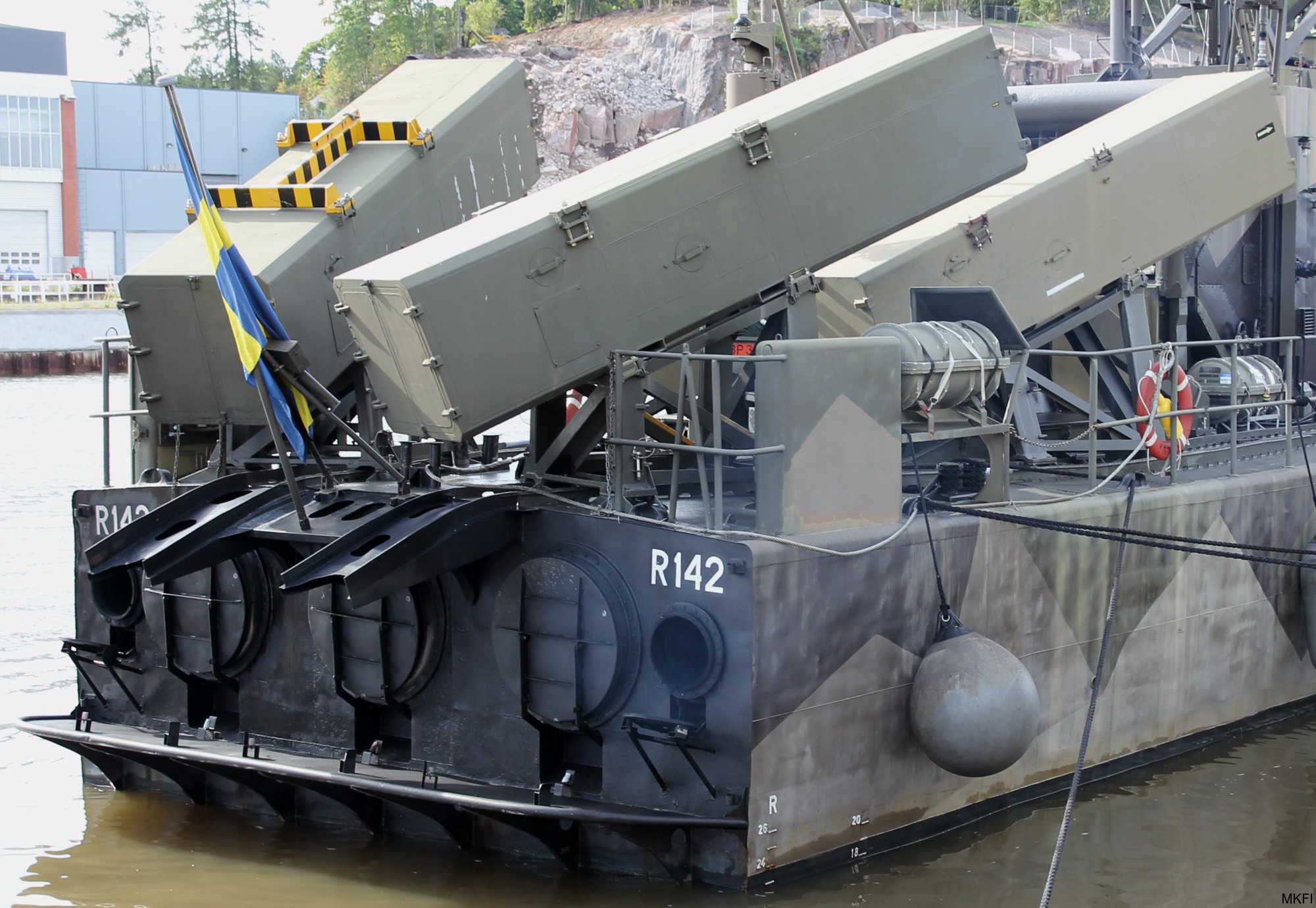 norrköping ystad class fast attack craft torpedo missile patrol boat swedish navy svenska marinen rbs-15 ssm missile 11