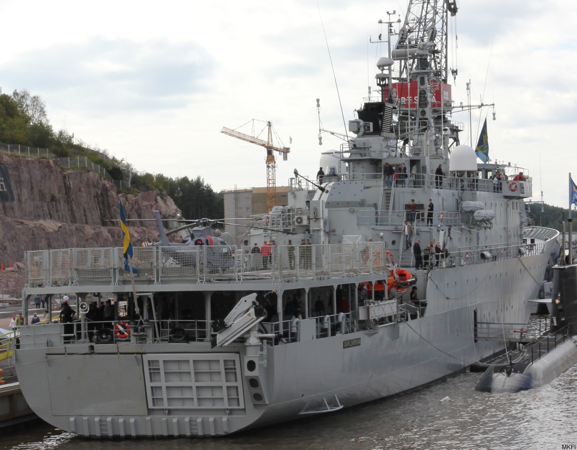 p04 hswms carlskrona hms ocean patrol vessel opv swedish navy svenska marinen försvarsmakten 04