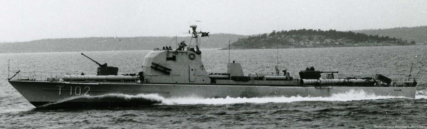t102 plejad hms hswms class fast attack craft torpedo boat vessel swedish navy svenska marinen 08