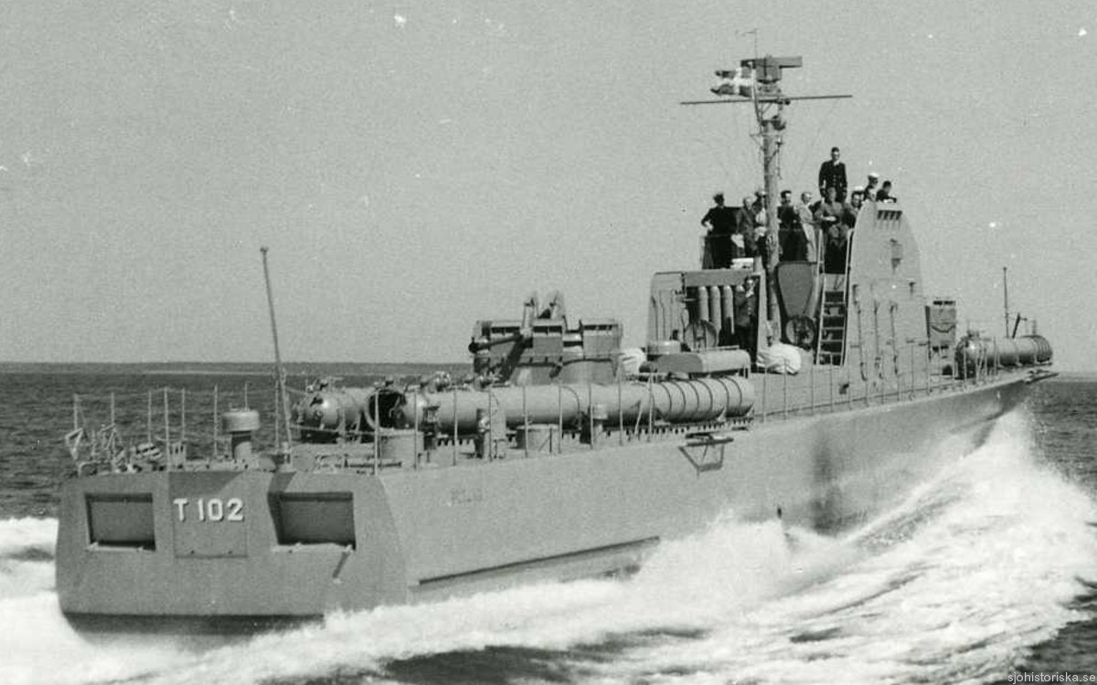 t102 plejad hms hswms class fast attack craft torpedo boat vessel swedish navy svenska marinen 13
