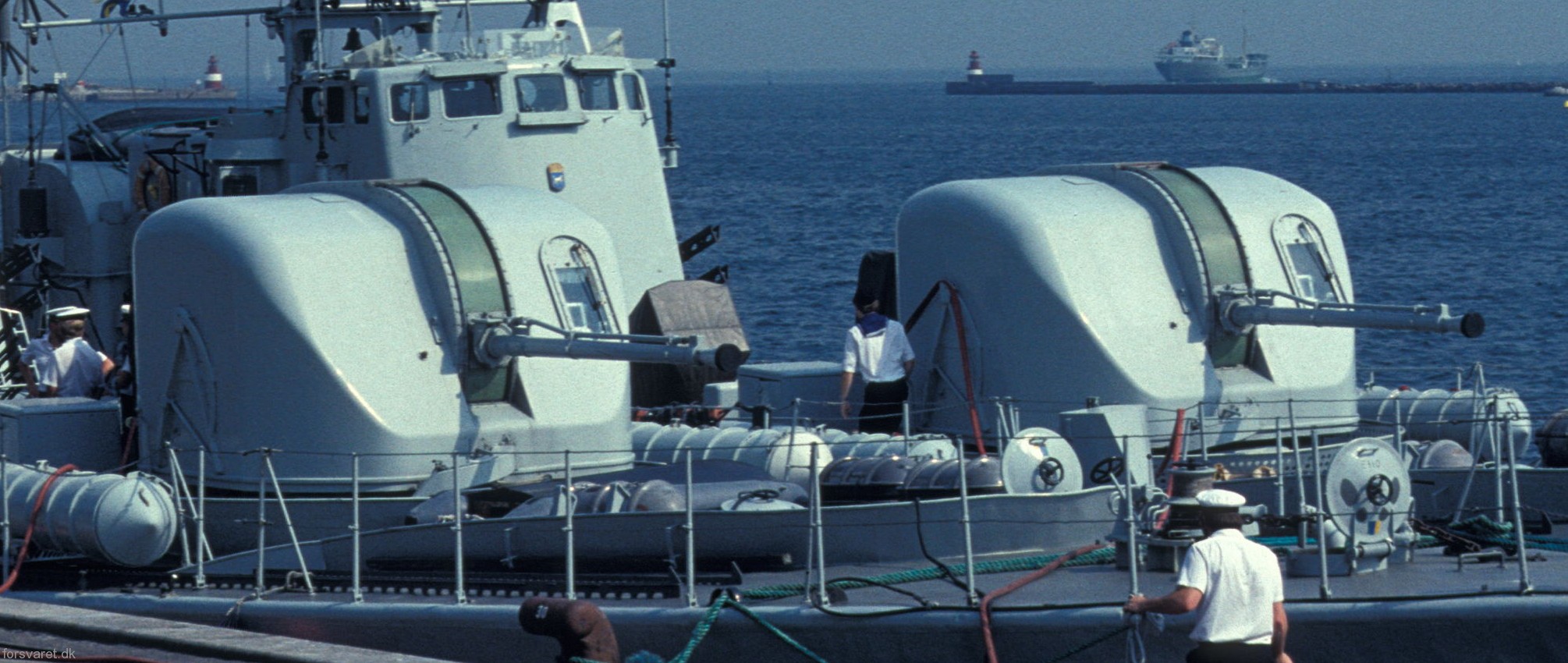 spica class fast attack craft torpedo boat vessel swedish navy svenska marinen bofors 57mm akan m/50c gun 02a