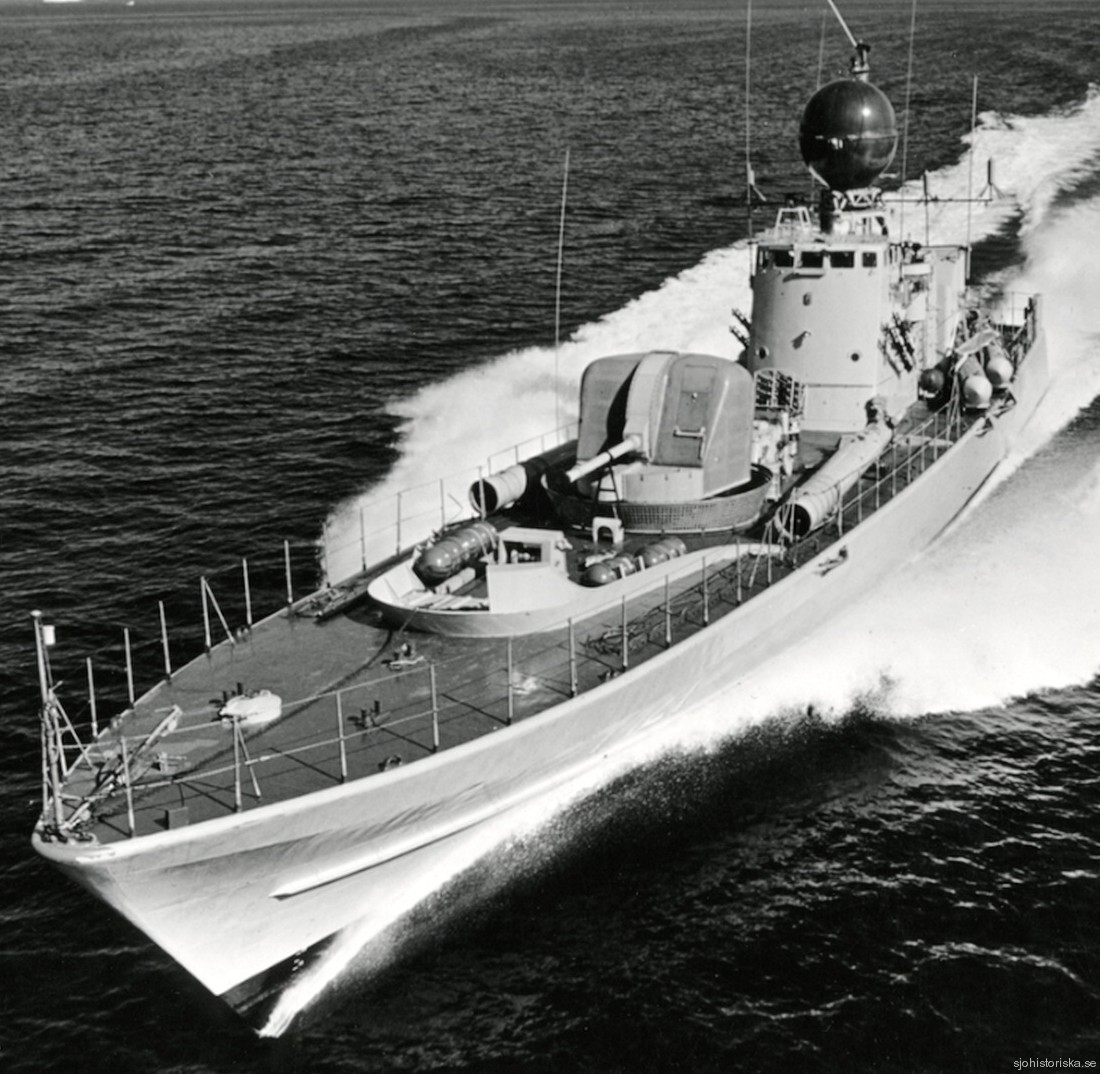 t121 spica hswms hms class fast attack craft torpedo boat vessel swedish navy svenska marinen 12