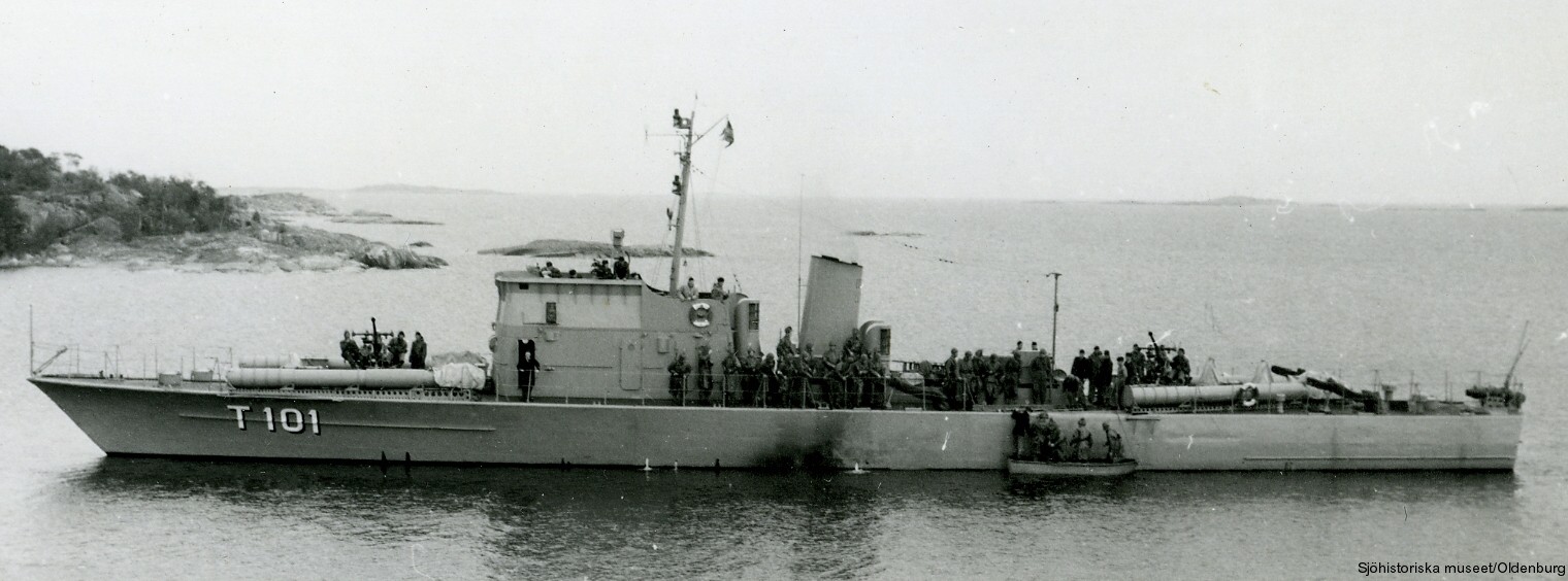 t101 perseus hms hswms fast attack craft torpedo boat vessel swedish navy svenska marinen 10