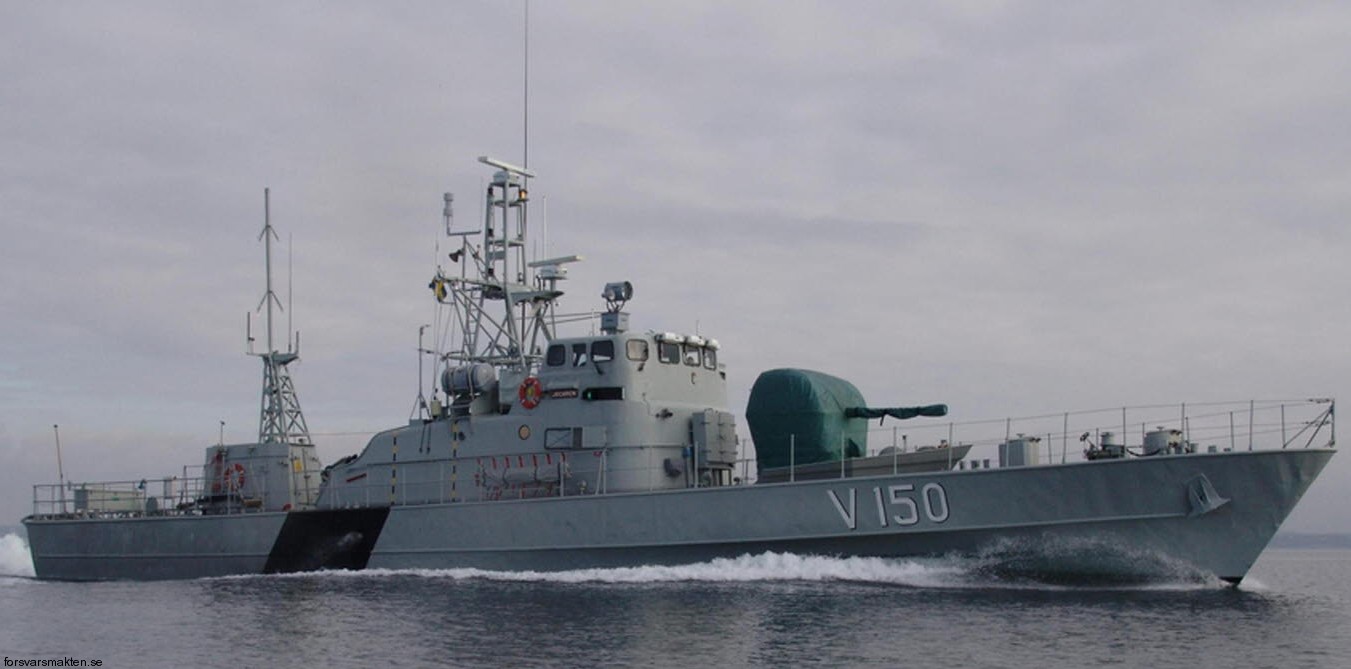 p150 v150 jägaren hms hswms patrol boat swedish navy svenska marinen bergens mekaniske verksteder 04x