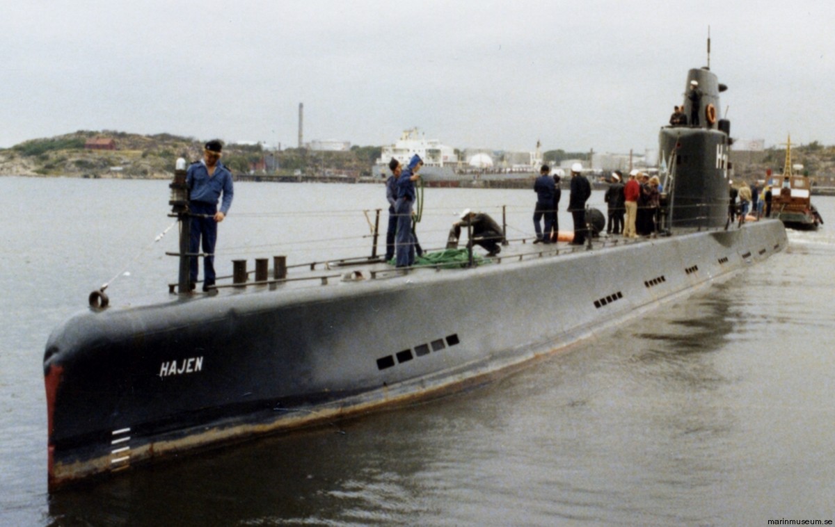 hms hswms hajen a10 class attack submarine ubåt swedish navy svenska marinen försvarsmakten 11