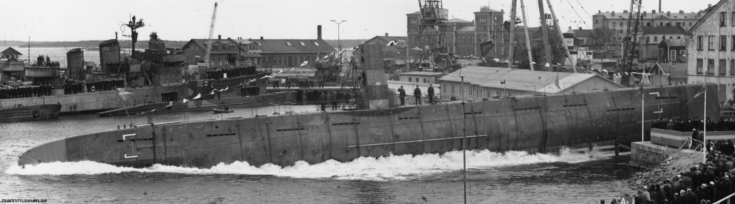 hms hswms valen hajen a10 class attack submarine ubåt swedish navy svenska marinen försvarsmakten 03