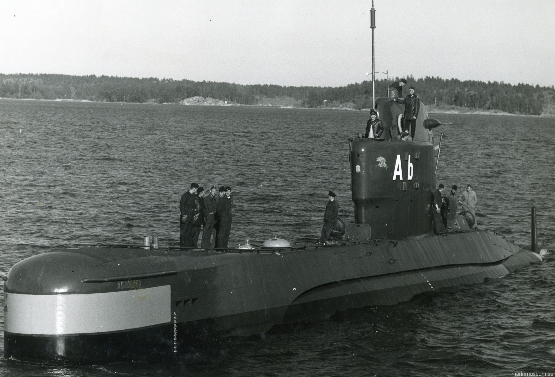 hms hswms aborren a13 class attack submarine ubåt swedish navy svenska marinen försvarsmakten 03