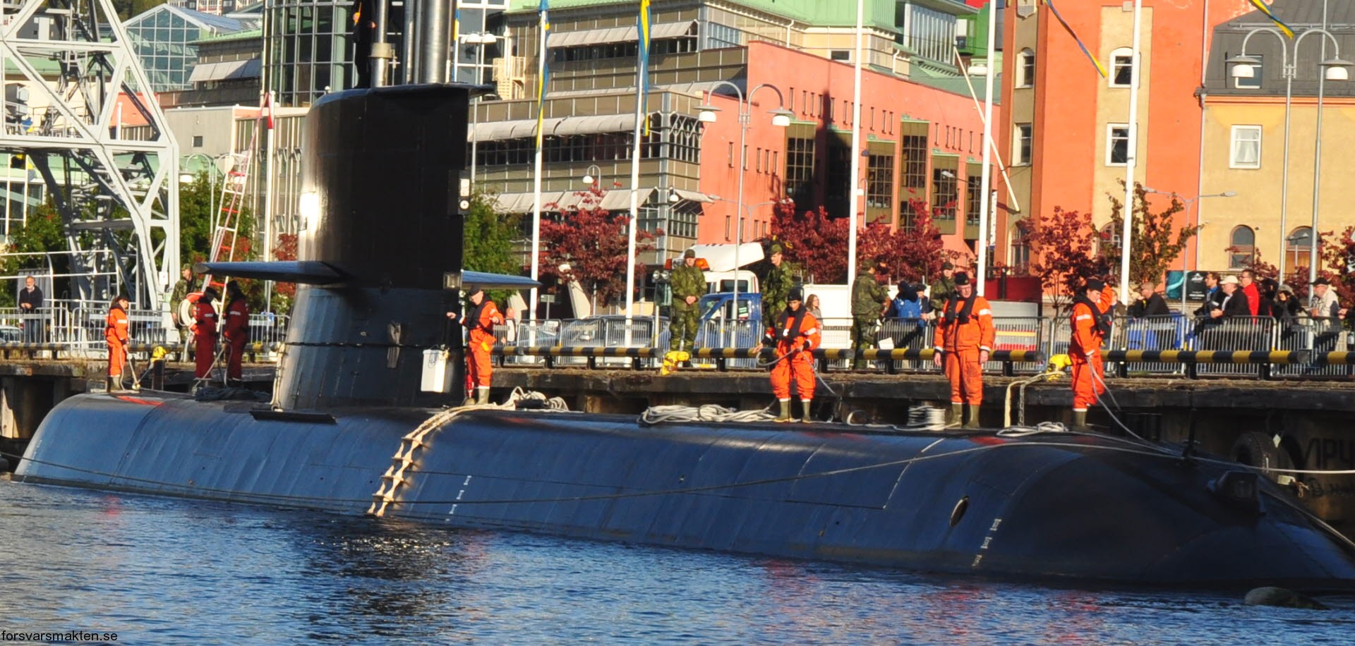 hswms hms sodermanland söd vastergotland class submarine ssk swedish navy svenska marinen försvarsmakten kockums 12