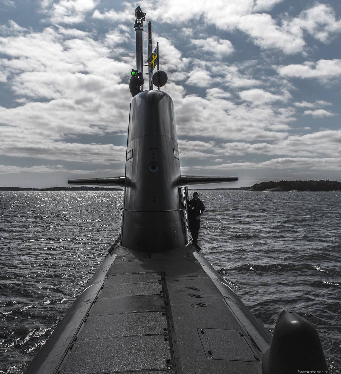 gotland class a19 submarine ssk aip hswms hms halland uppland swedish navy svenska marinen försvarsmakten 03