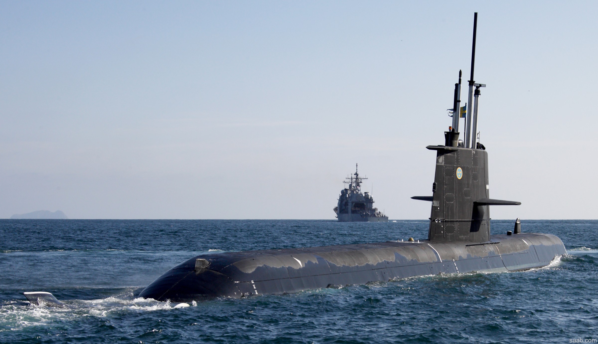 gotland class a19 submarine ssk aip hswms hms halland uppland swedish navy svenska marinen försvarsmakten 08