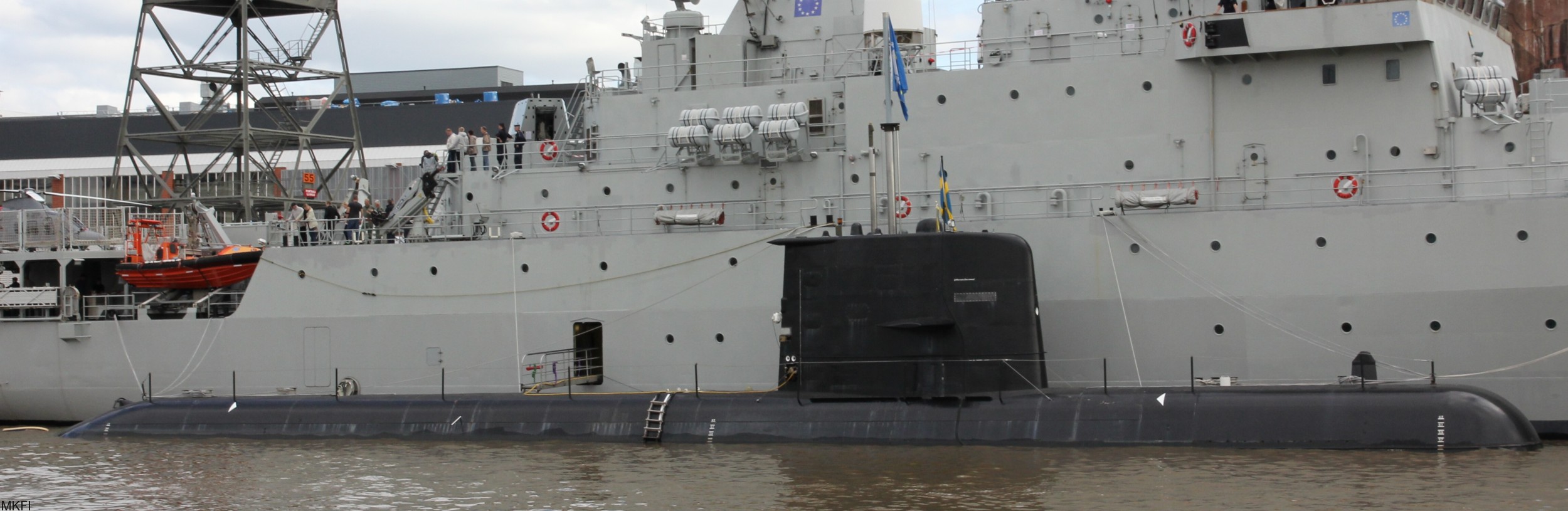 hswms hms gotland gtd class submarine ssk swedish navy svenska marinen försvarsmakten kockums 13