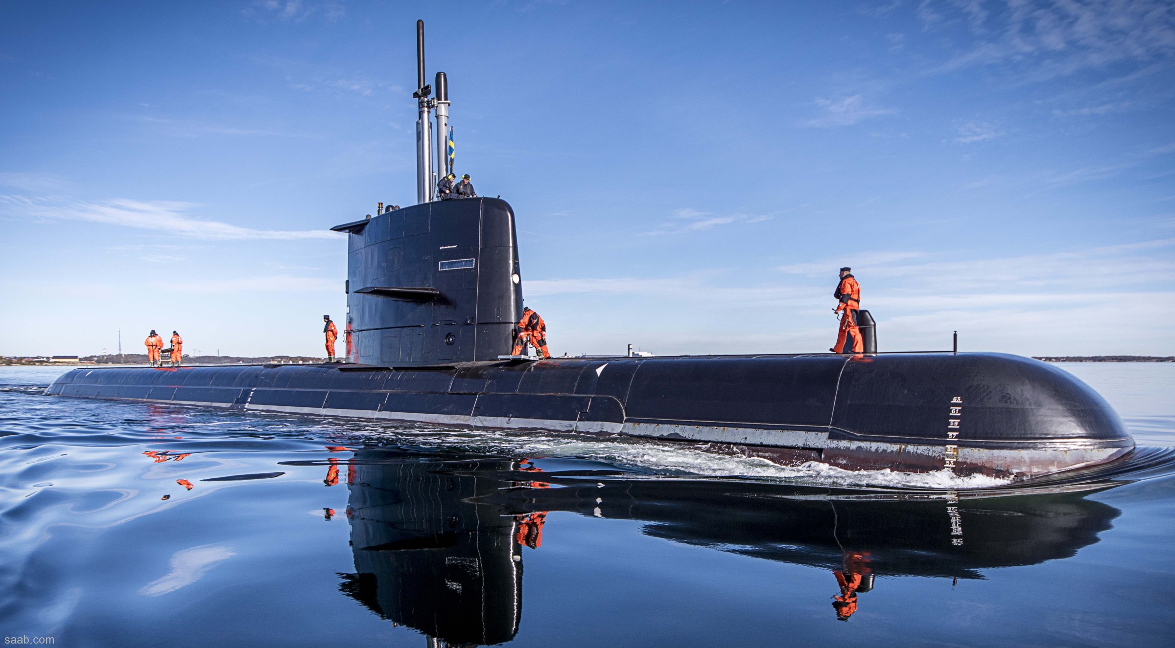 hswms hms gotland gtd class submarine ssk swedish navy svenska marinen försvarsmakten kockums 17