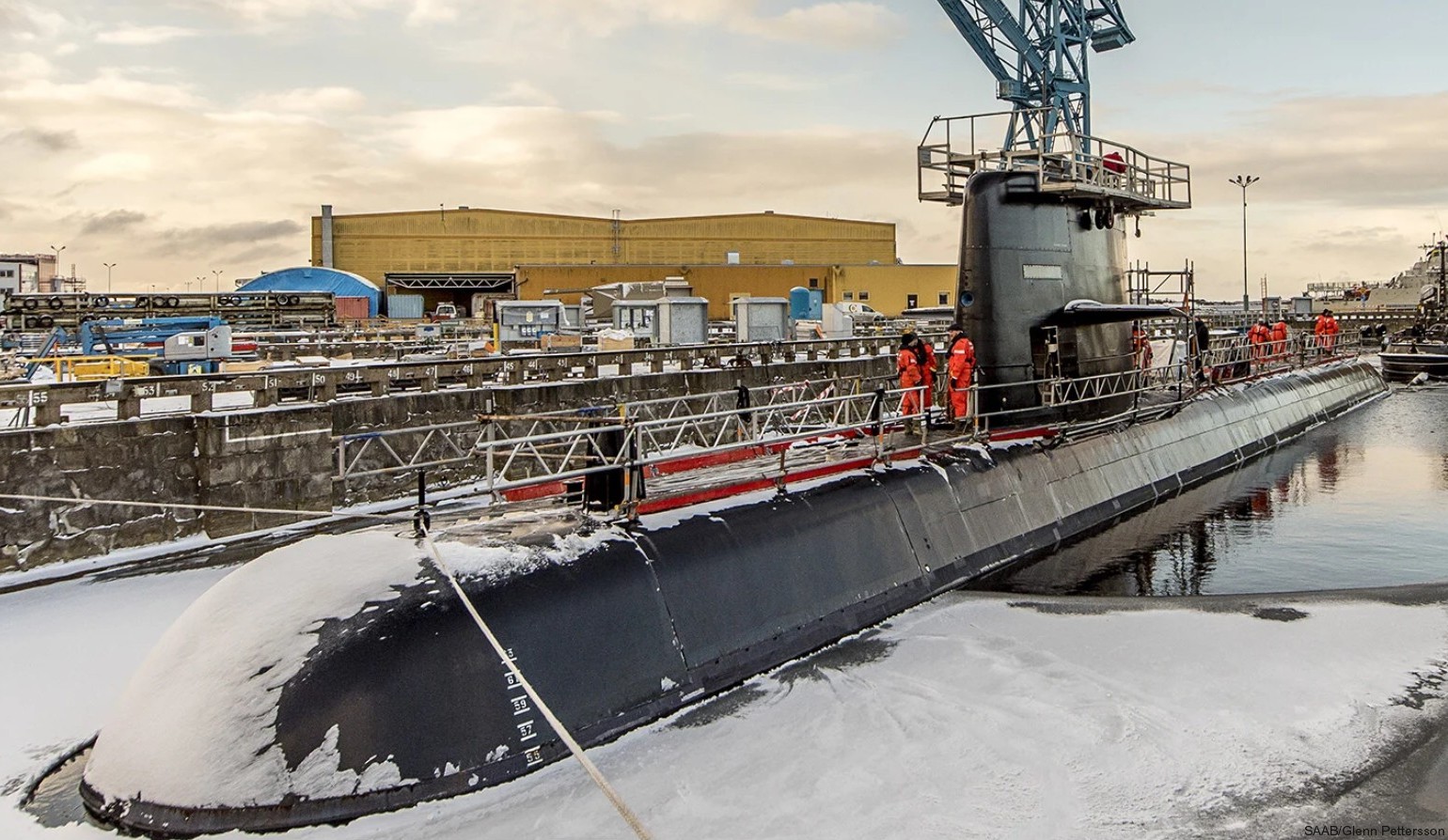 hswms hms halland hnd gotland class submarine ssk swedish navy svenska marinen försvarsmakten kockums 10