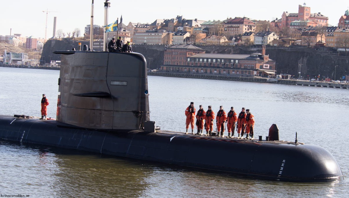 hswms hms halland hnd gotland class submarine ssk swedish navy svenska marinen försvarsmakten kockums 11