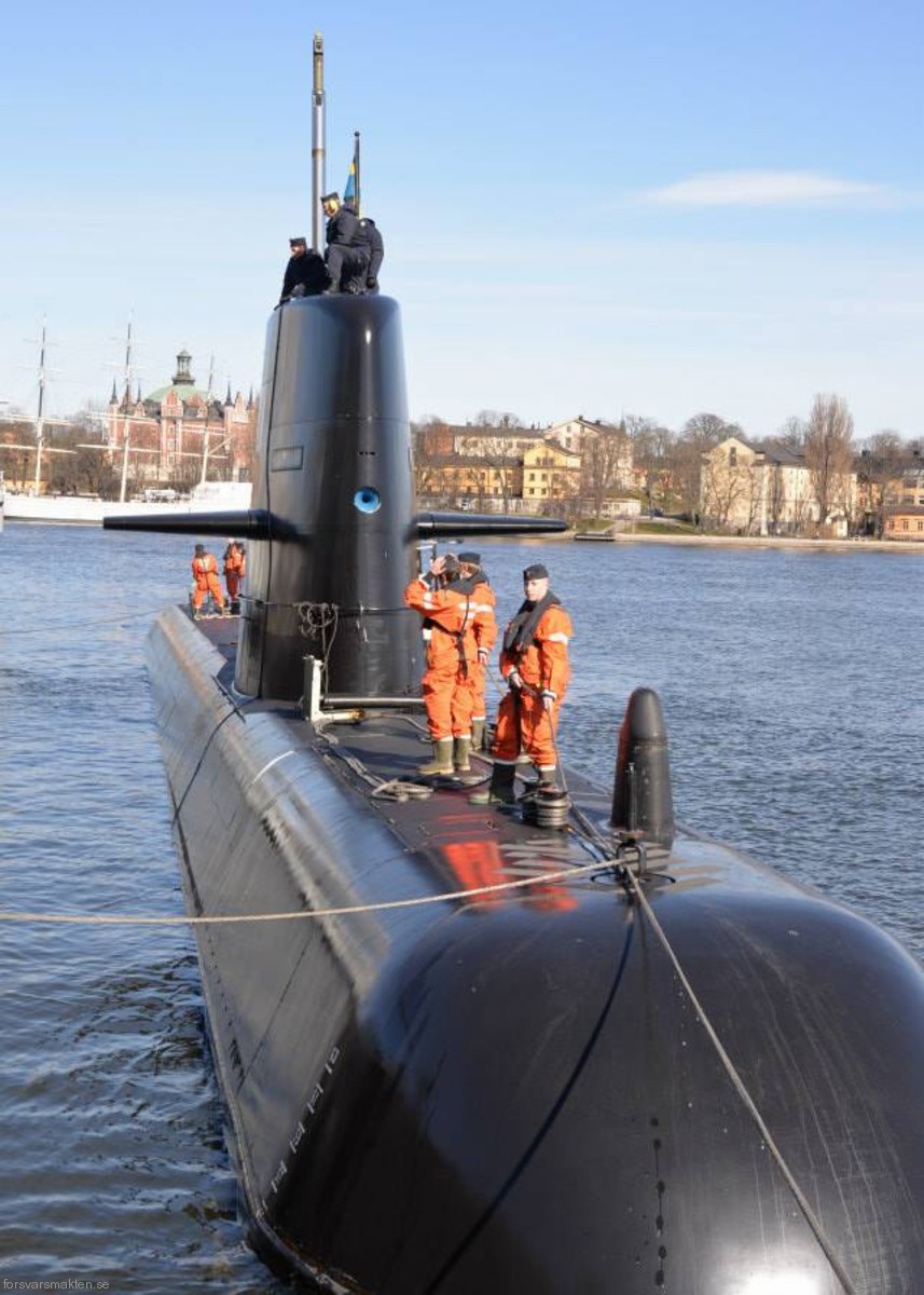 hswms hms halland hnd gotland class submarine ssk swedish navy svenska marinen försvarsmakten kockums 13