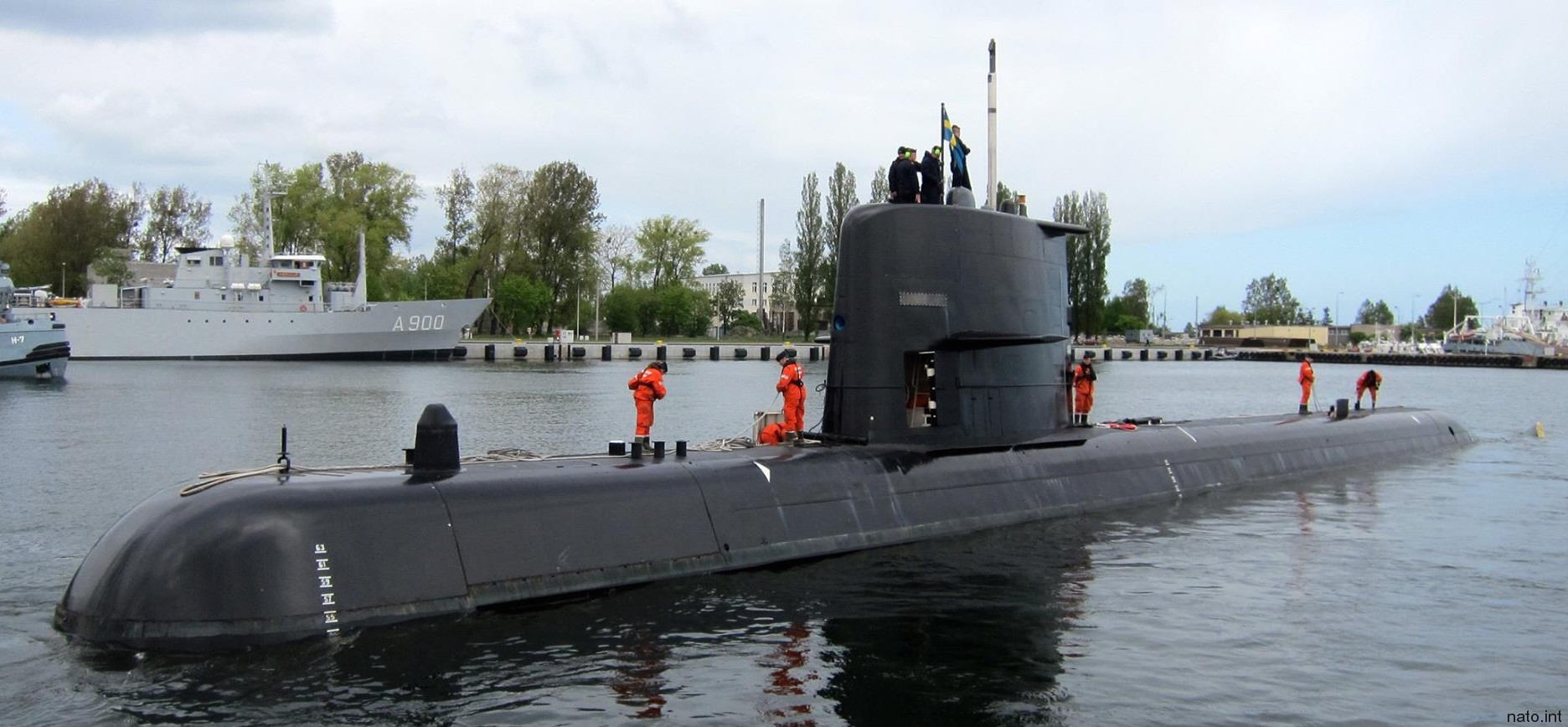 gotland class submarine ssk aip hswms hms halland uppland swedish navy svenska marinen försvarsmakten 14x saab kockums