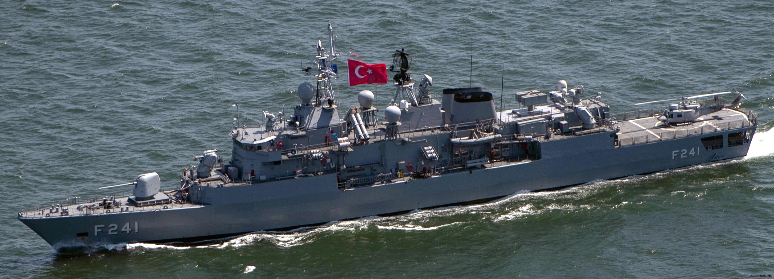 f-241 tcg turgutreis yavuz meko-200tn class frigate turkish navy türk deniz kuvvetleri 06 ab-212 helicopter