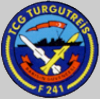 f-241 tcg turgutreis insignia crest patch badge yavuz meko200tn class frigate turkish navy 02x