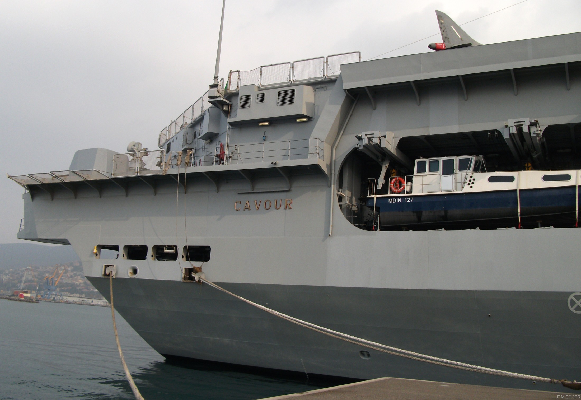 c-550 cavour aircraft carrier italian navy marina militare 13