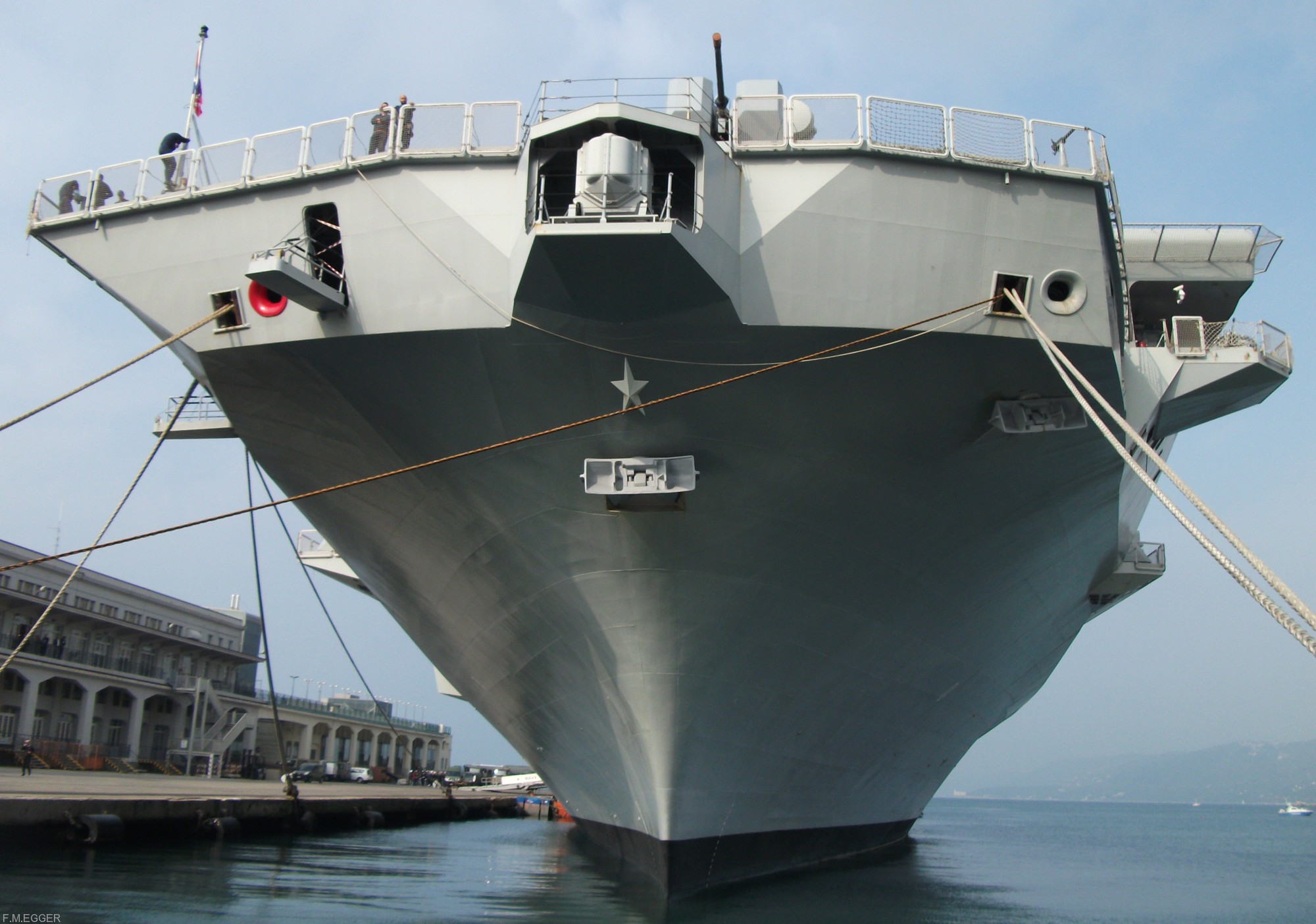 c-550 cavour aircraft carrier italian navy marina militare 16 port trieste 2014